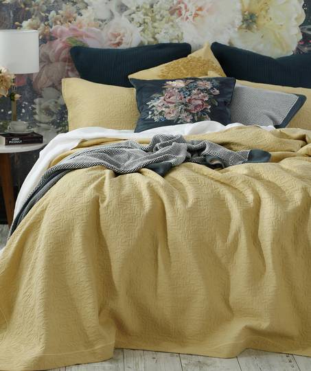 MM Linen - Nina Bedspread Set - Corn